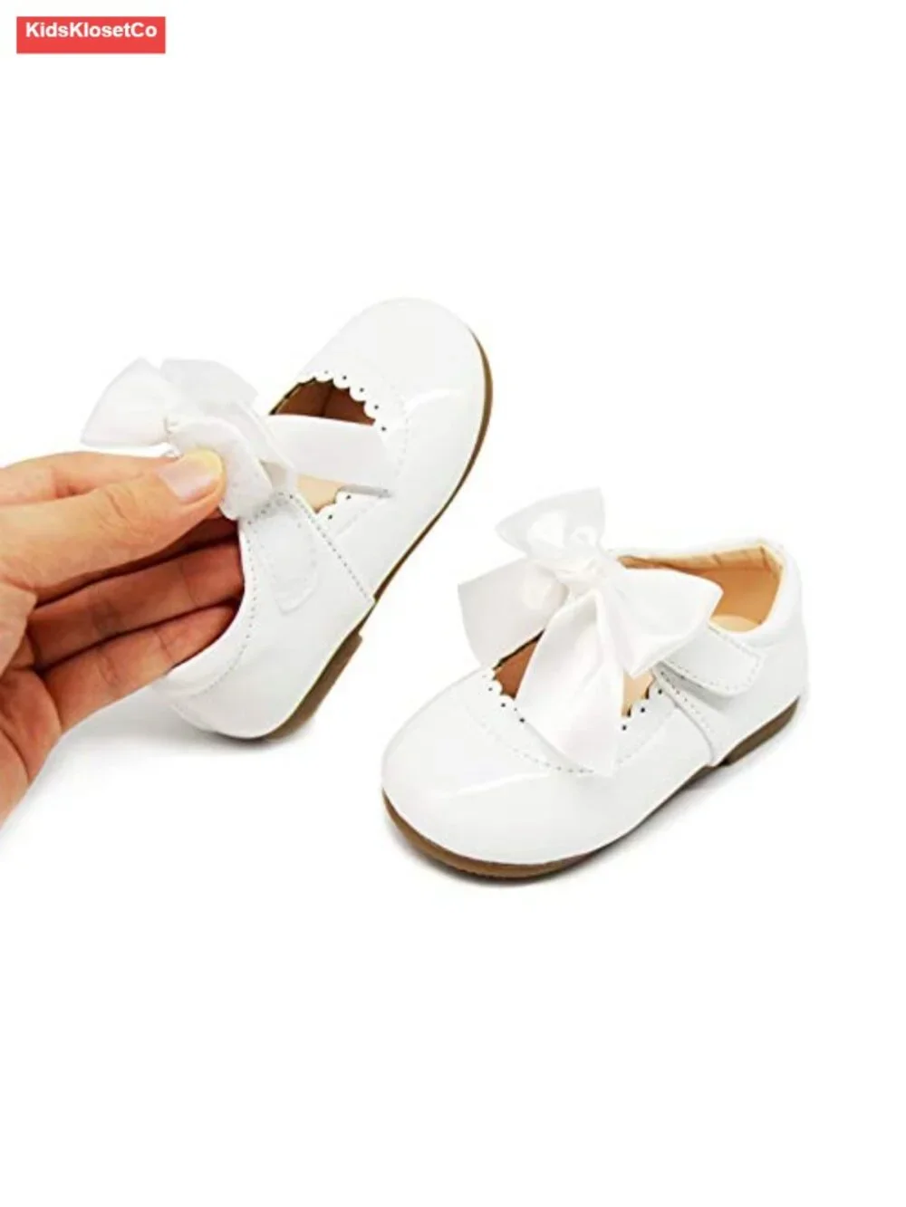 Toddler Girls Ballet Flats Sparkle Wedding Party Princess Mary Jane Shoes